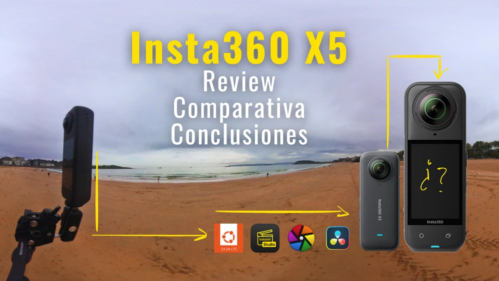 Insta360 X5 - Review y cambios respecto a la X3
